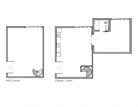Two Story Two Bedroom Studio