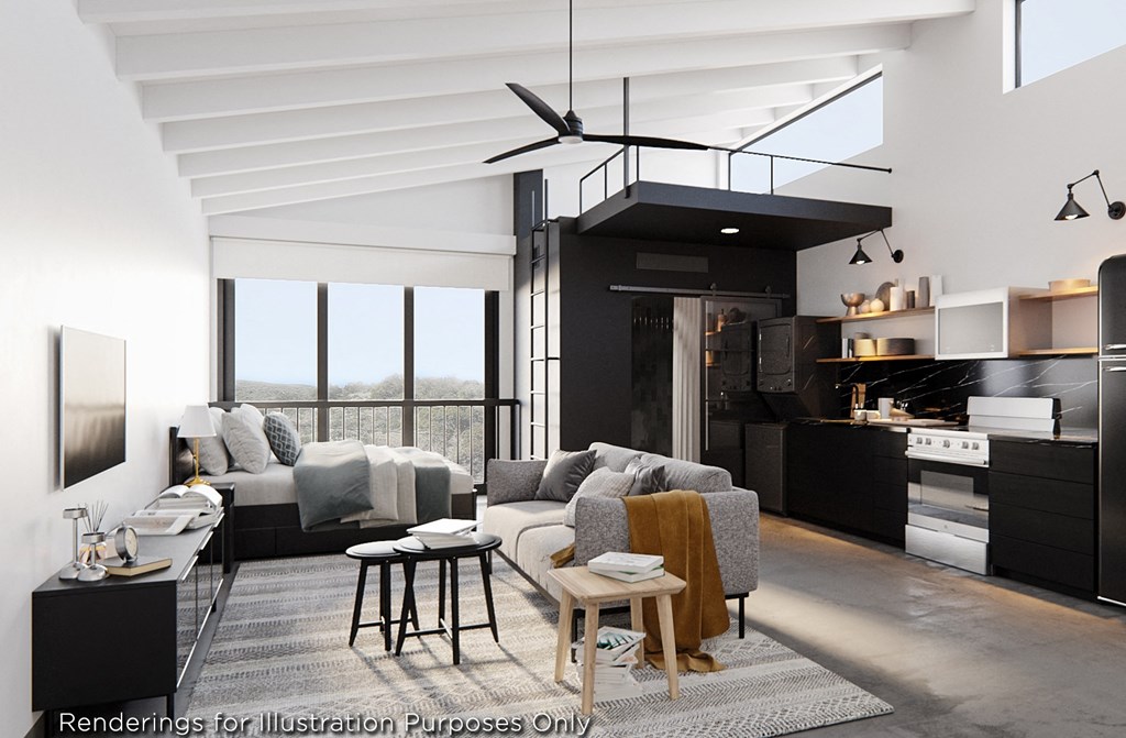 ArtLofts Upper Level Unit Rendering