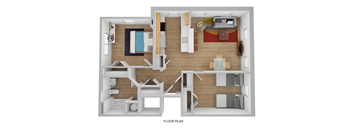 2 Bedroom - 80% AMI