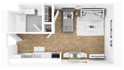 178 Warburton Avenue Studio-2 Beds Apartment for Rent - Photo Gallery 3