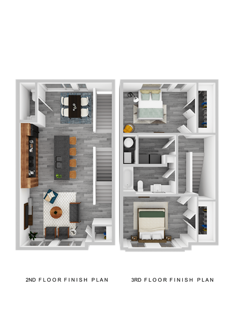 a floor plan of a 2100 sq ft apartment