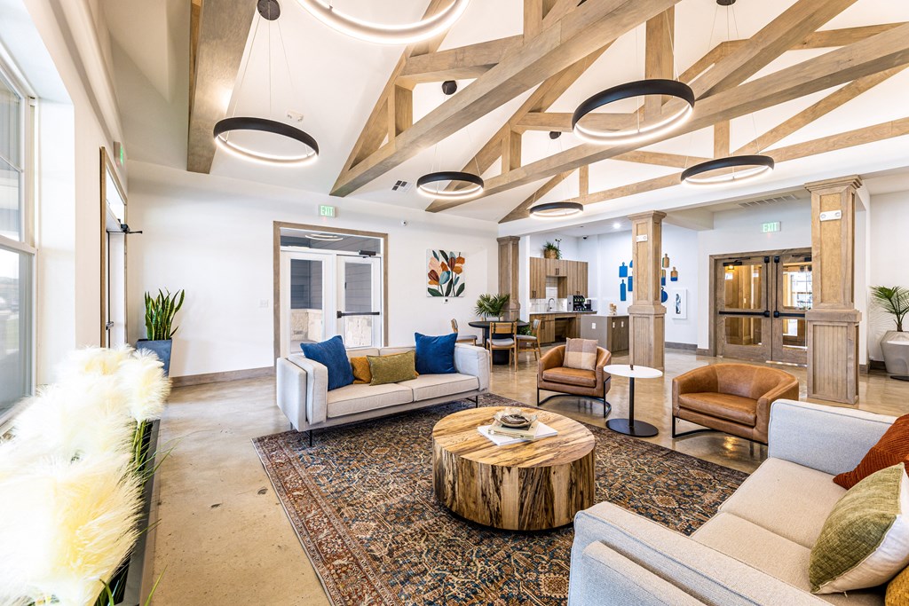 community room at The Parker Austin, Texas