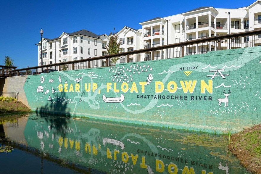 Exterior View at The Eddy at Riverview, Smyrna, 30126