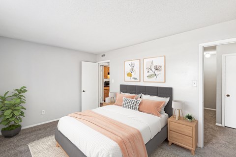Primary Bedroom at Westchester Apartments, Garner, NC, 27713