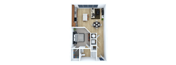 A floorplan