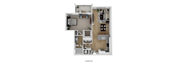 1 bed 1 bath A at The Hendry Apartments, Fort Myers