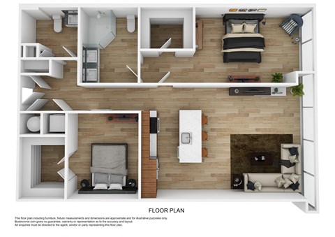 B1A Floor Plan at The 600, Birmingham