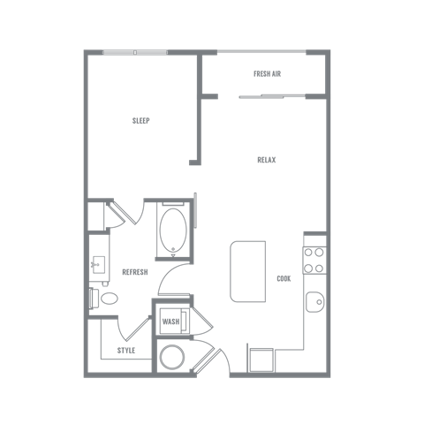 UnitA0 at The Eddy at Riverview, Georgia