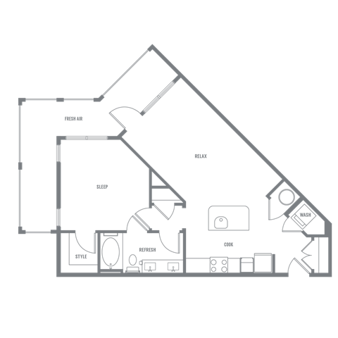 UnitA1Alt2 at The Eddy at Riverview, Smyrna, GA