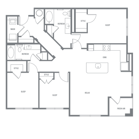 UnitC1 at The Eddy at Riverview, Smyrna, GA, 30126