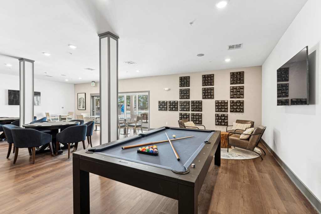 Billiards Table at The Leo Myrtle Beach, South Carolina, 29579