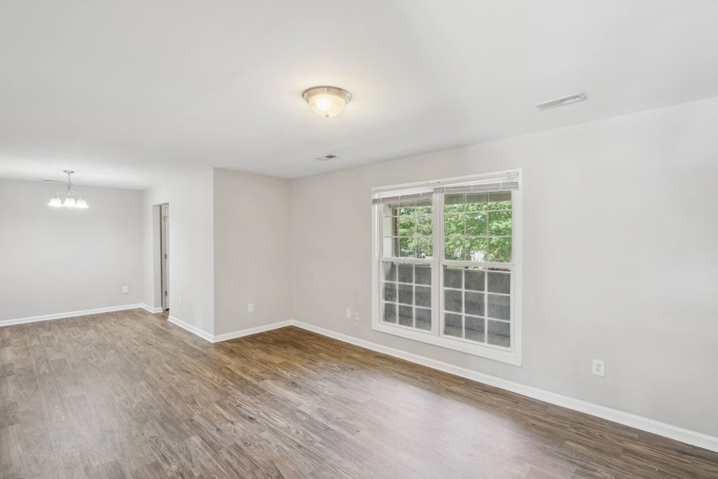 Living room at Lexington on the Green, North Carolina