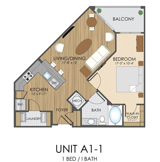 Hidden Creek Apartments Gaithersburg Maryland 1 bedroom 1 bath apartment
