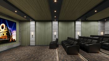Private Movie Theatre at The 600, Birmingham Alabama