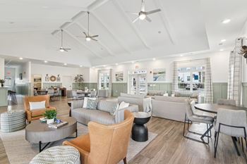 Furnished living room at The Parker North Augusta, North Augusta, SC, 29841