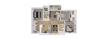 3 bed 2 bath at The Hendry Apartments, Fort Myers, 33905
