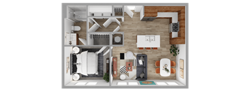 1 bed 1 bath A at The Waverly at Winter Haven Apartments, Winter Haven