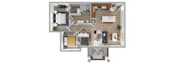 2 bed 2 bath at The Waverly at Winter Haven Apartments, Winter Haven, FL, 33884