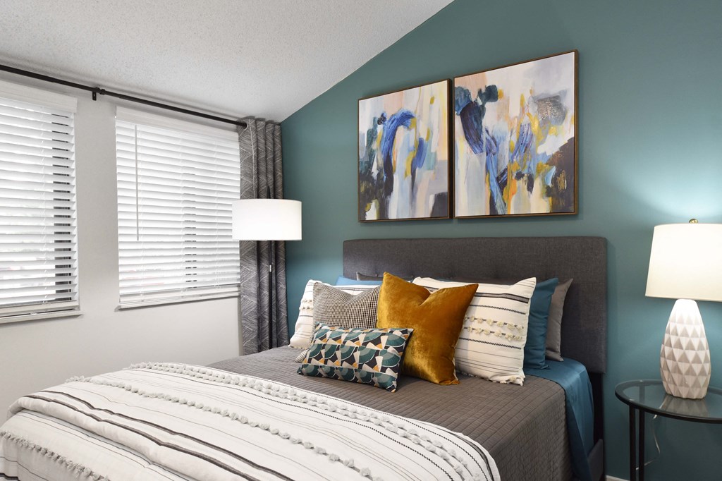 Comfortable Bedroom With Large Window at Kinley Lofts, Knoxville