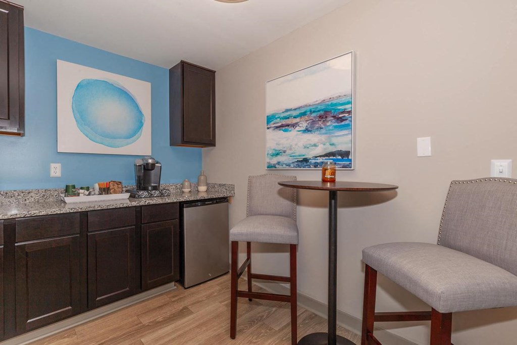 Kitchen and Bar at Madison Flats, Madison, Tennessee, 37115.