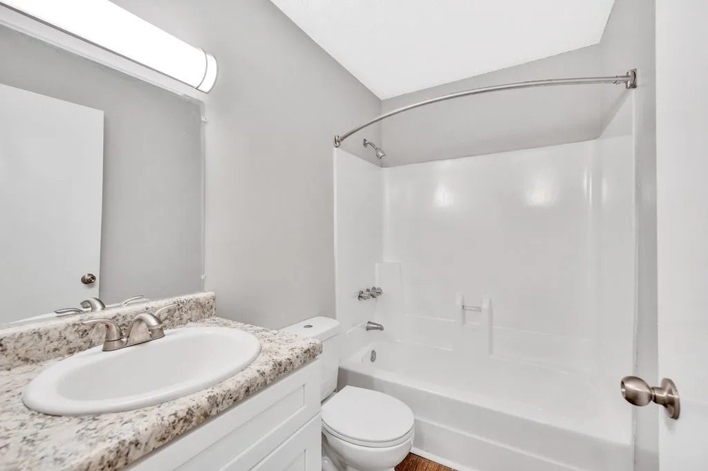A White Bathroom at Avondale Place Apartments, Avondale Estates, GA, 30002