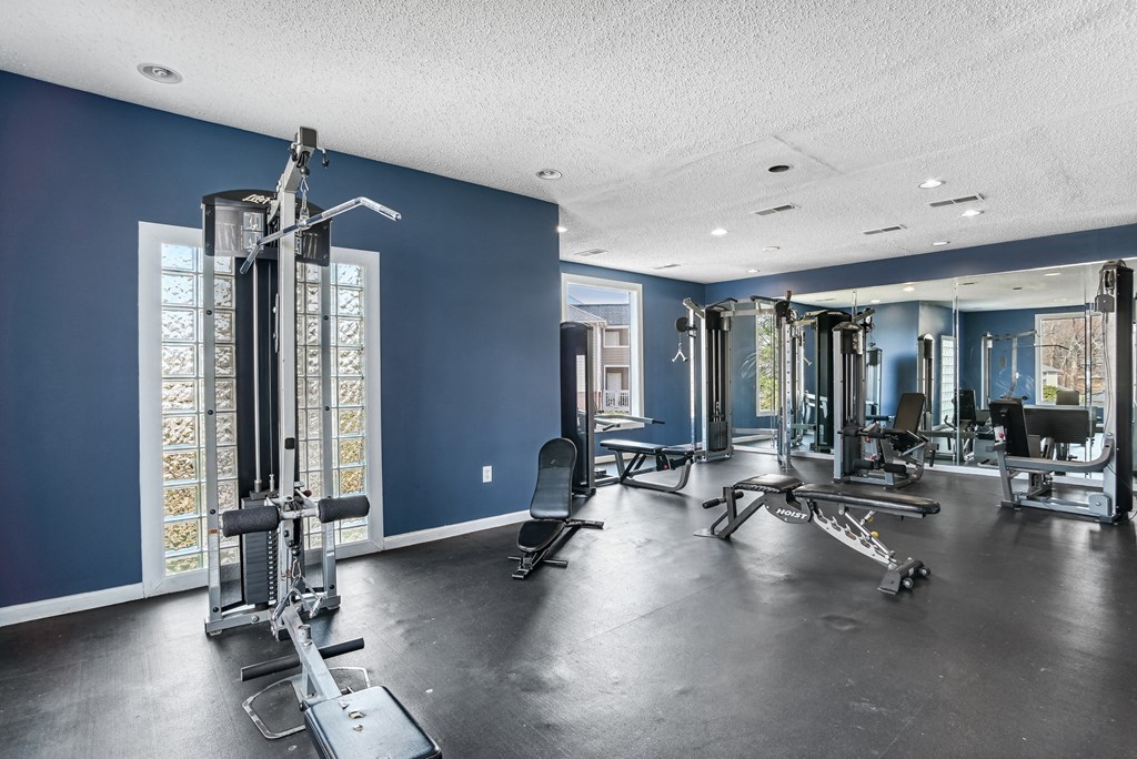 Gym Equipment at Wellington Farms, Charlotte, North Carolina