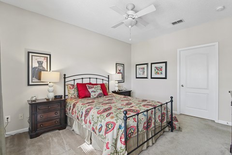 Modern Bedroom at Carrington Park at Lake Lanier, Georgia