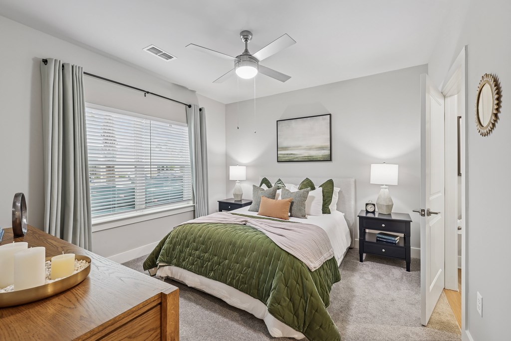 Large Bedroom at The Exchange at Crestview Apartments, Florida, 32536