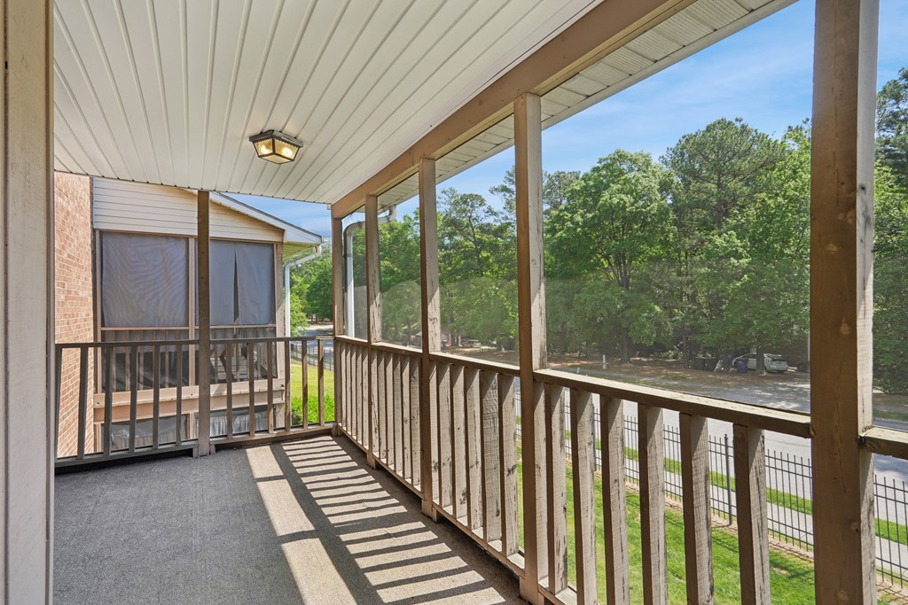 the view from the porch