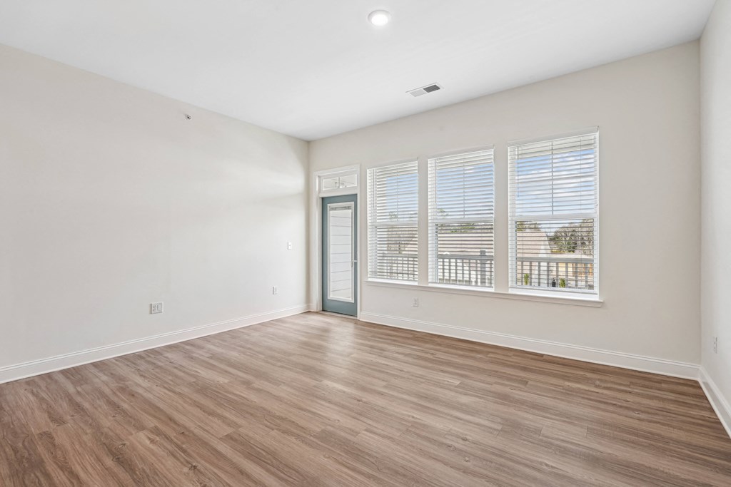 Unfurnished Living Area at The Parker Leland, Leland  