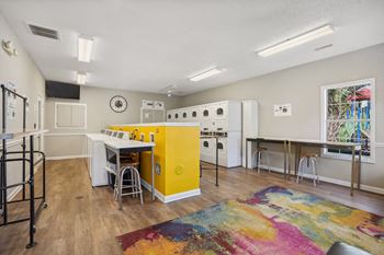 Community laundry room at Cape Landing, South Carolina, 29588
