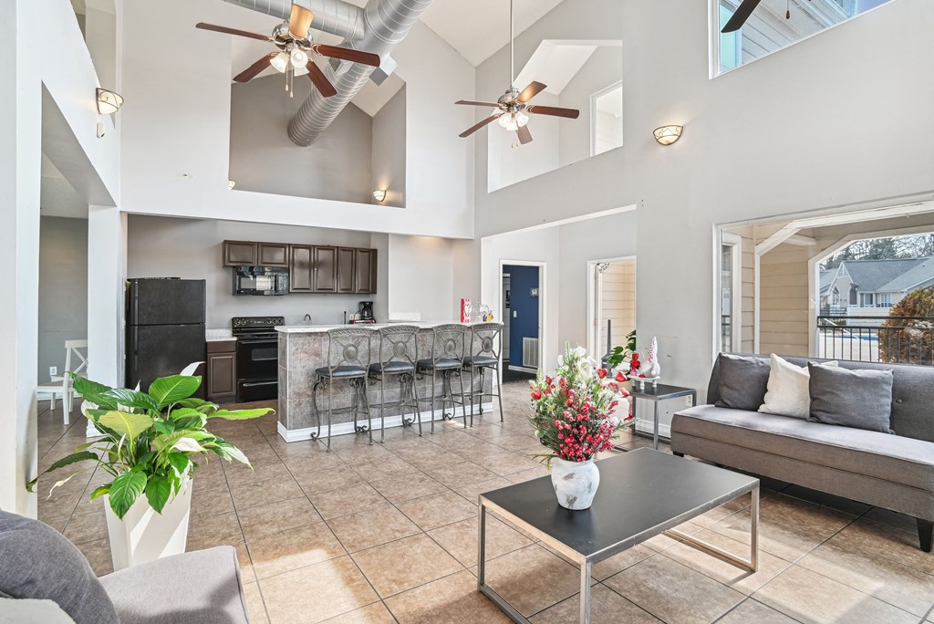 Clubhouse Living Room at Wellington Farms, Charlotte, NC