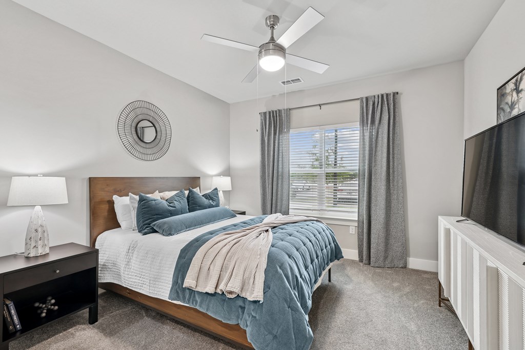 Gorgeous Bedroom at The Exchange at Crestview Apartments, Crestview, Florida