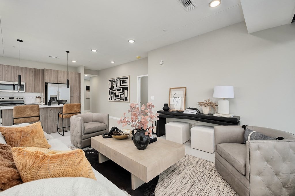 Open Living Area at The 600, Birmingham, 35203