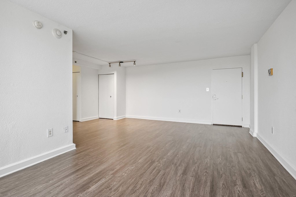 Spacious living room at Broadstone Van Dorn