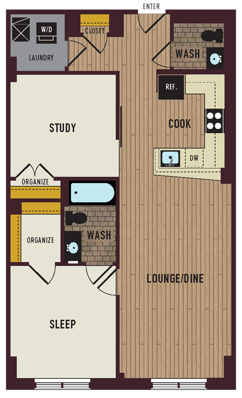 1825 7th St NW Studio-2 Beds Apartment for Rent - Photo Gallery 58