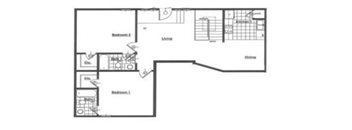 an image of a floor plan of a house