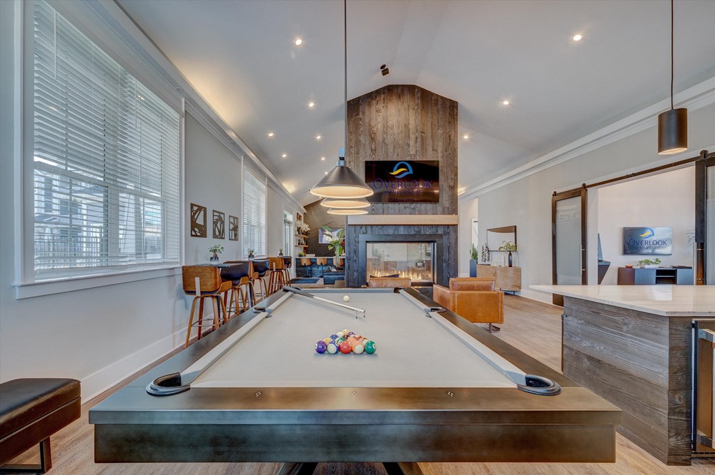 Overlook at Riverside Pool Table