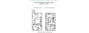 3 Bedroom 2.5 Bath Townhome