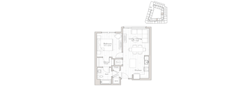 a black and white floor plan of a house