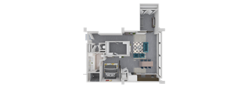 a floor plan of a house