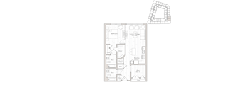 a black and white floor plan of a house