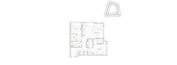 a black and white floor plan of a house