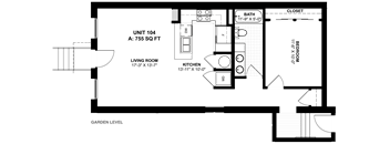 the floor plan of gonia residences