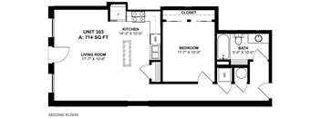 the floor plan of bergdorf goodman apartments