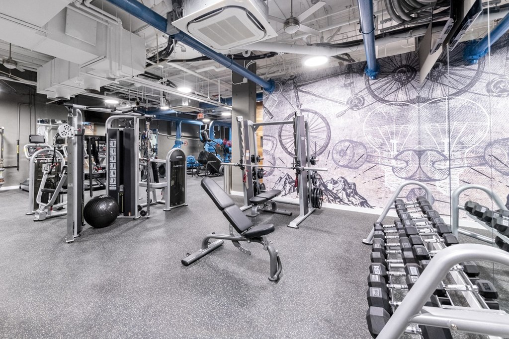 Mission Lofts gym