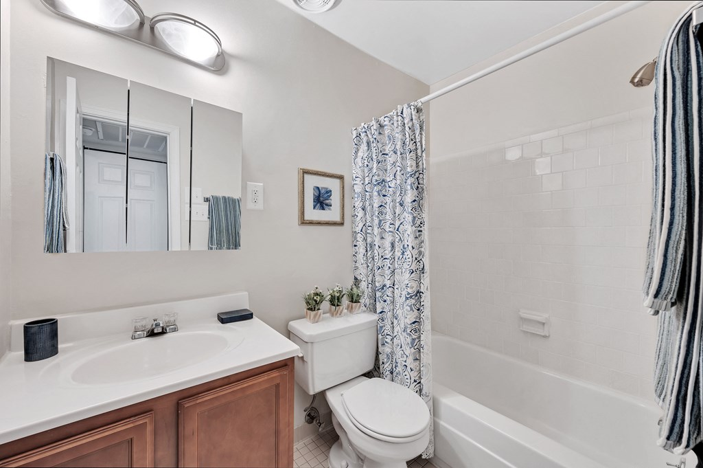 a bathroom with a toilet sink and bathtub