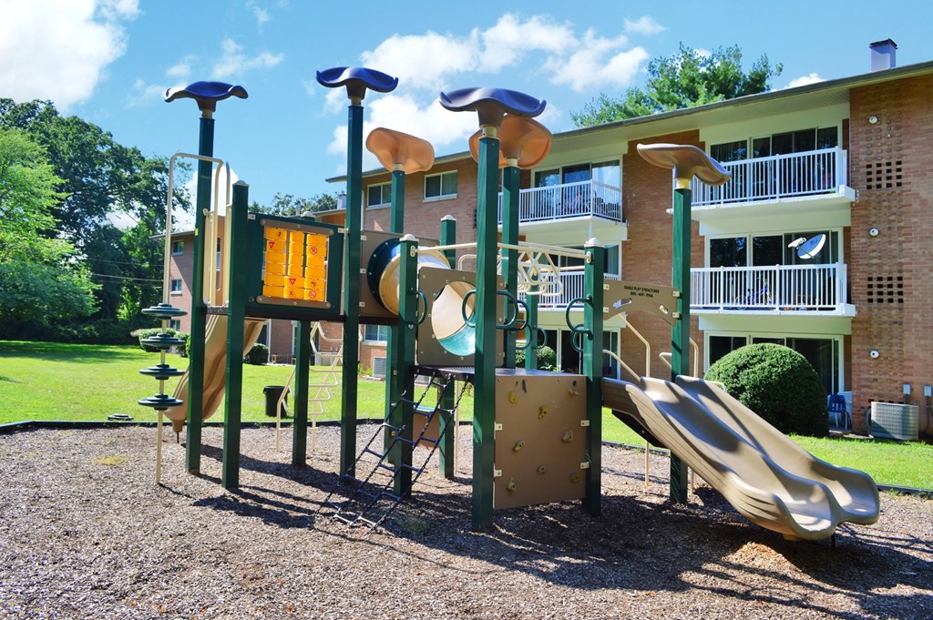 our apartments have a playground for kids to play