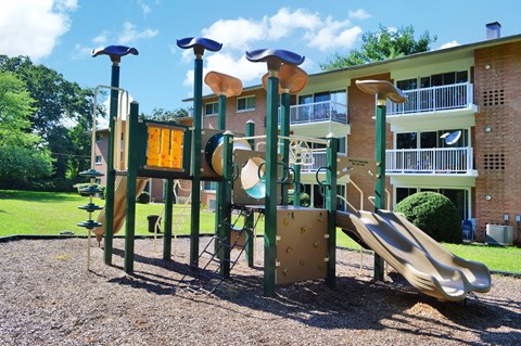our apartments have a playground for kids to play