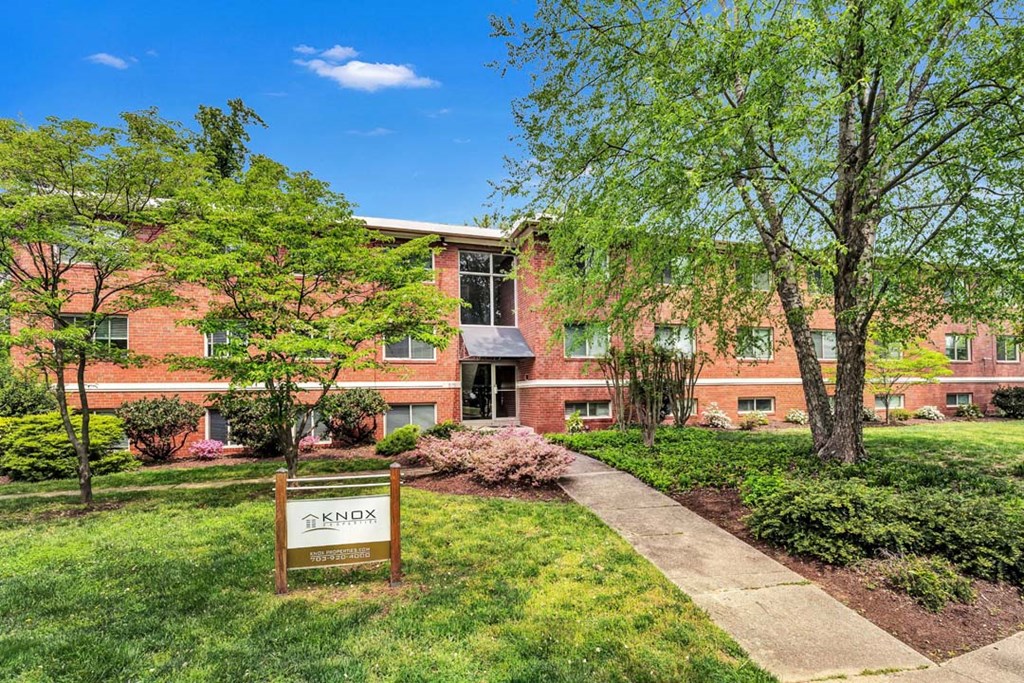 our apartments showcase a beautiful lawn